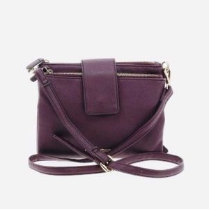 Liz Claiborne Cross Body Purse in Plum Purple